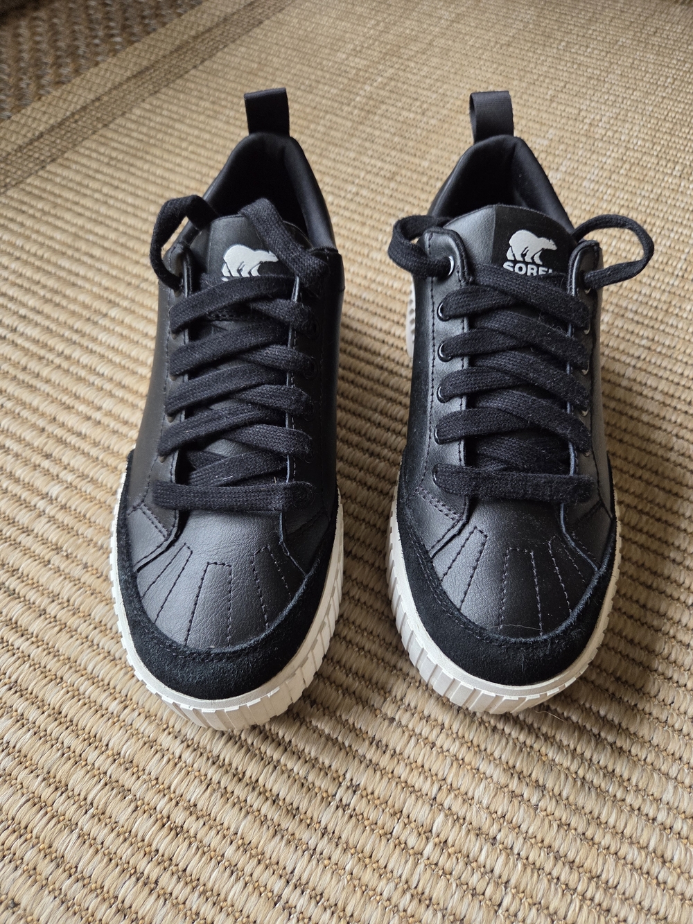 Sorel Women' Black Low-Top Sneakers